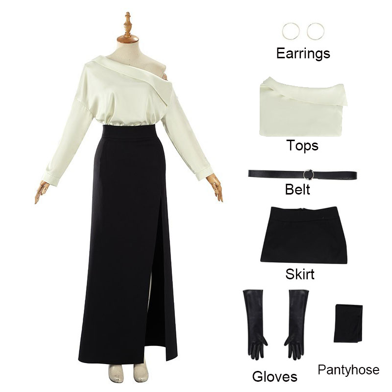 Woman Formal Wear - Horror Game Requiem Grace Cosplay Costume