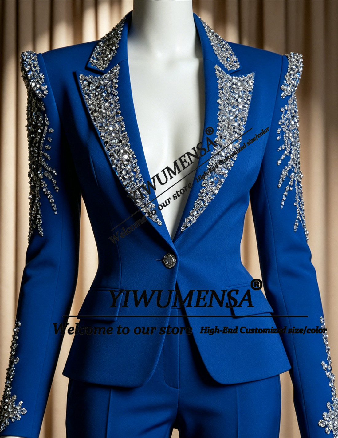 Woman Formal Wear - Luxury Women Suits 2 Pieces Sets
