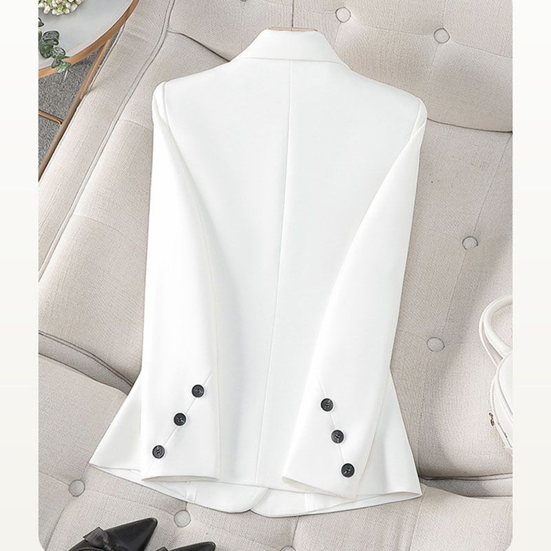 Women Formal Wear Black And White - 2025 New Spring Autumn White Black