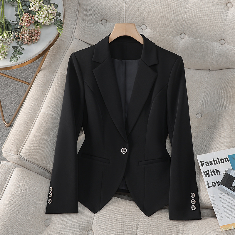 New Fashion Female Formal Blaz - Women Formal Wear Black And White ulasan dan harga