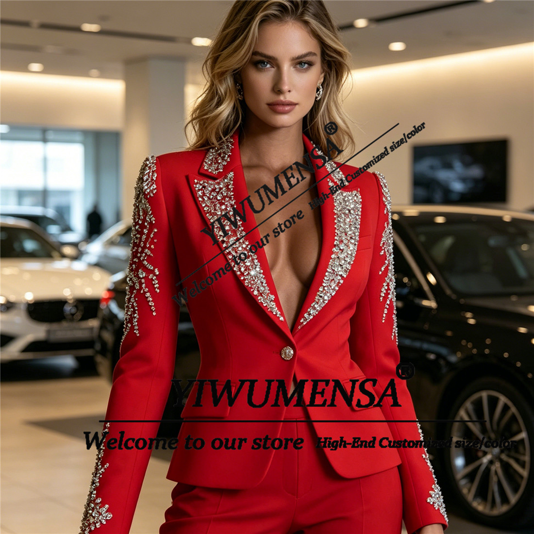 Luxury Women Suits 2 Pieces Se - Woman Formal Wear ulasan dan harga