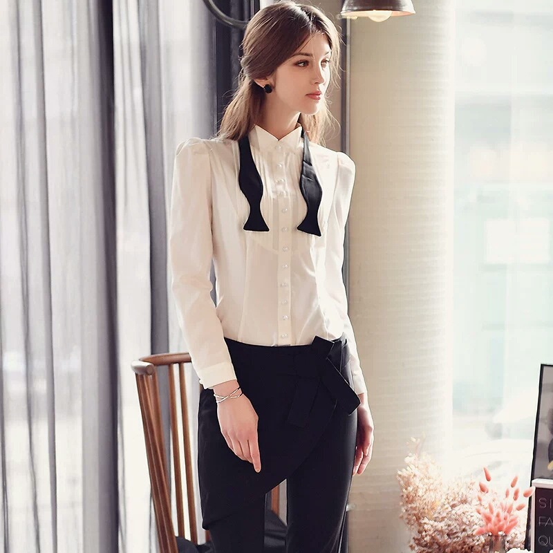 Men's Formal Pre-tied Adjustab - Women Formal Wear Black And White ulasan dan harga