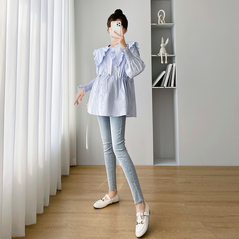 Long Sleeve Shirts Womens Cott - Women Formal Blouses For Evening Wear ulasan dan harga