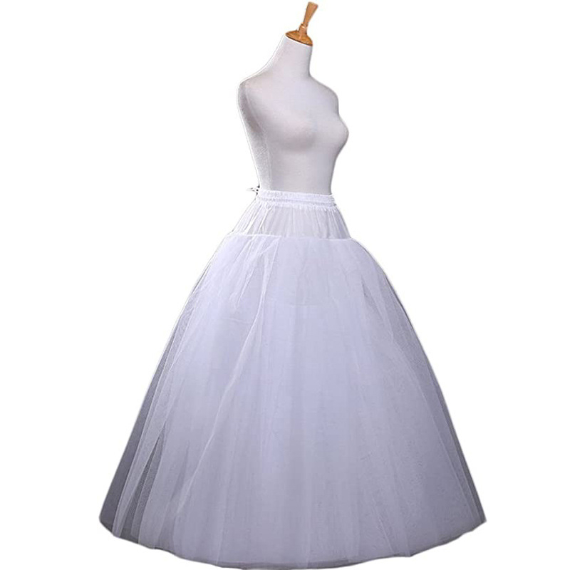 Women’s Long Crinoline Pettico - Women Formal Wear Combination ulasan dan harga