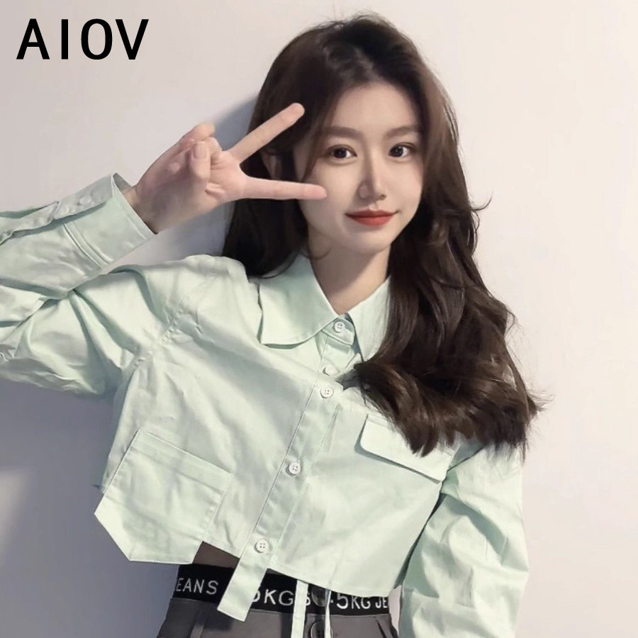 Long Sleeve Shirts Womens Stri - Women Formal Blouses For Evening Wear ulasan dan harga
