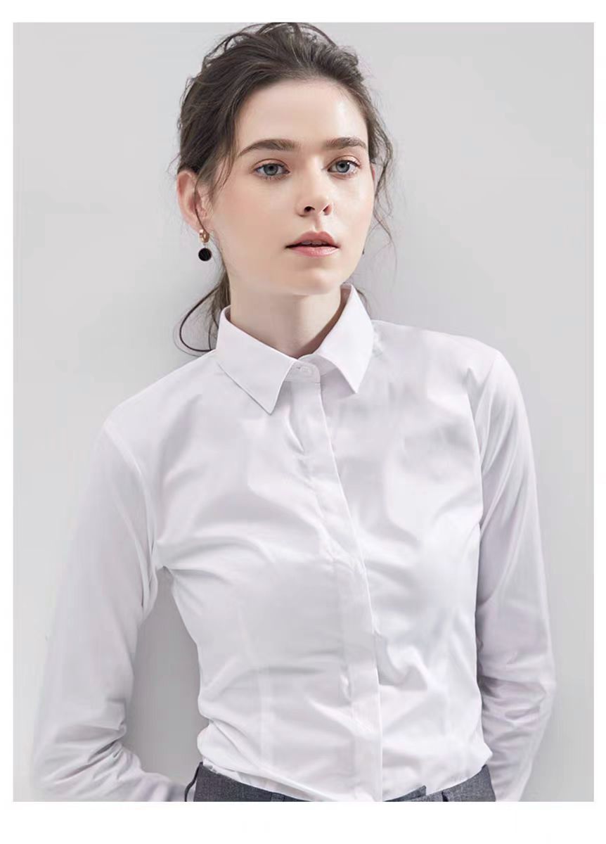 Summer Black Shirt Short-sleev - Women Formal Wear Black And White ulasan dan harga