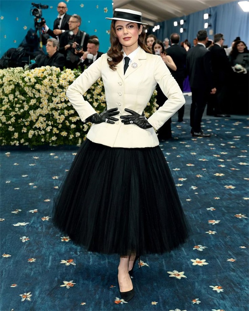 White Women Office Suits Skirt - Women Formal Wear Black And White ulasan dan harga