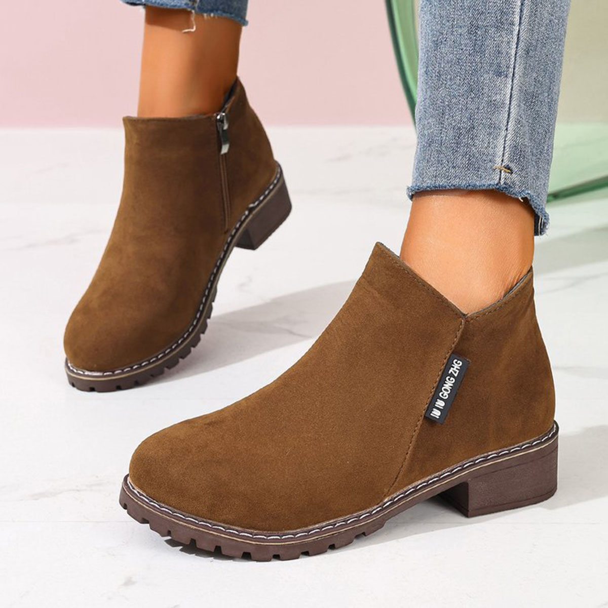 Women Autumn Winter Ankle Boot - Woman Formal Wear ulasan dan harga