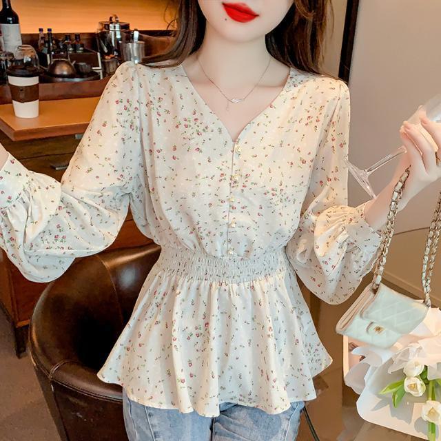 Long Sleeve Shirts Womens Plai - Women Formal Blouses For Evening Wear ulasan dan harga