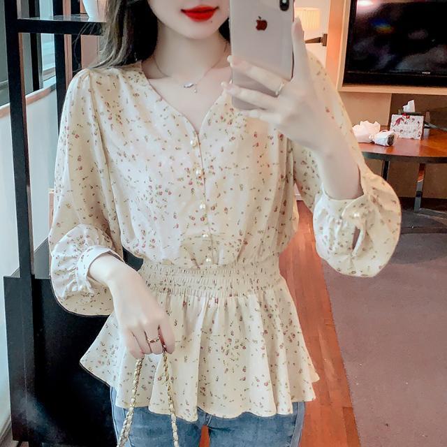 Long Sleeve Shirts Womens Plai - Women Formal Blouses For Evening Wear ulasan dan harga