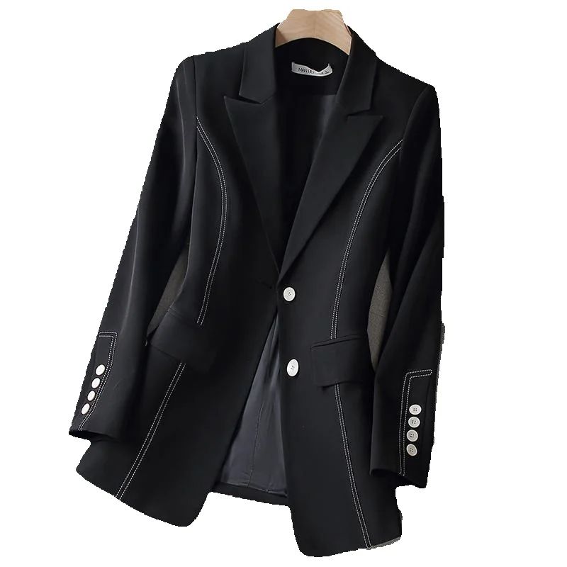 New Fashion Women Formal Blaze - Women Formal Wear Black And White ulasan dan harga