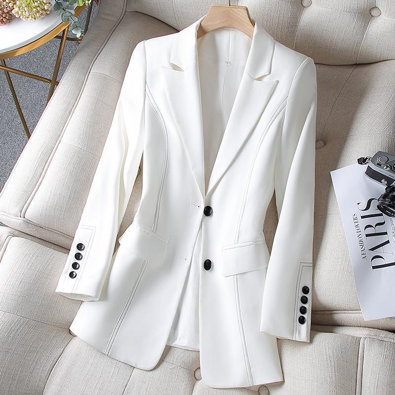 New Fashion Women Formal Blaze - Women Formal Wear Black And White ulasan dan harga