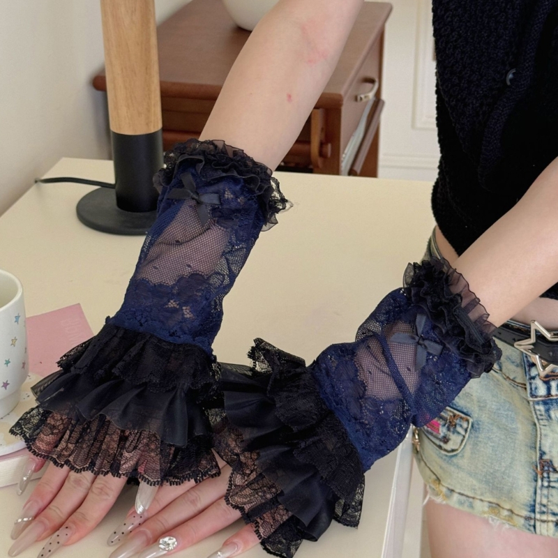 E15F Bridal Party Gloves Embro - Woman Formal Wear ulasan dan harga