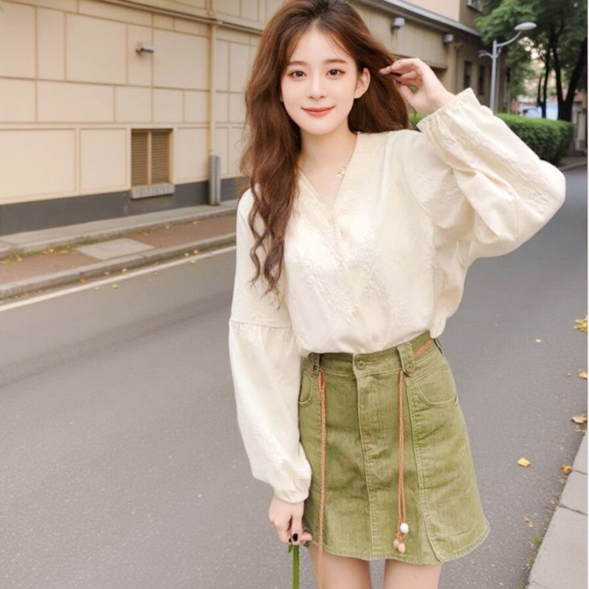 Long Sleeve Shirts Womens Chif - Women Formal Blouses For Evening Wear ulasan dan harga