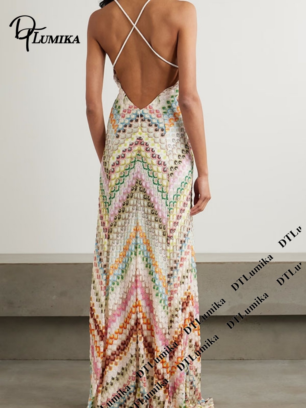 DTLumika Bohemian Print Maxi D - Women'S Formal Resort Wear ulasan dan harga
