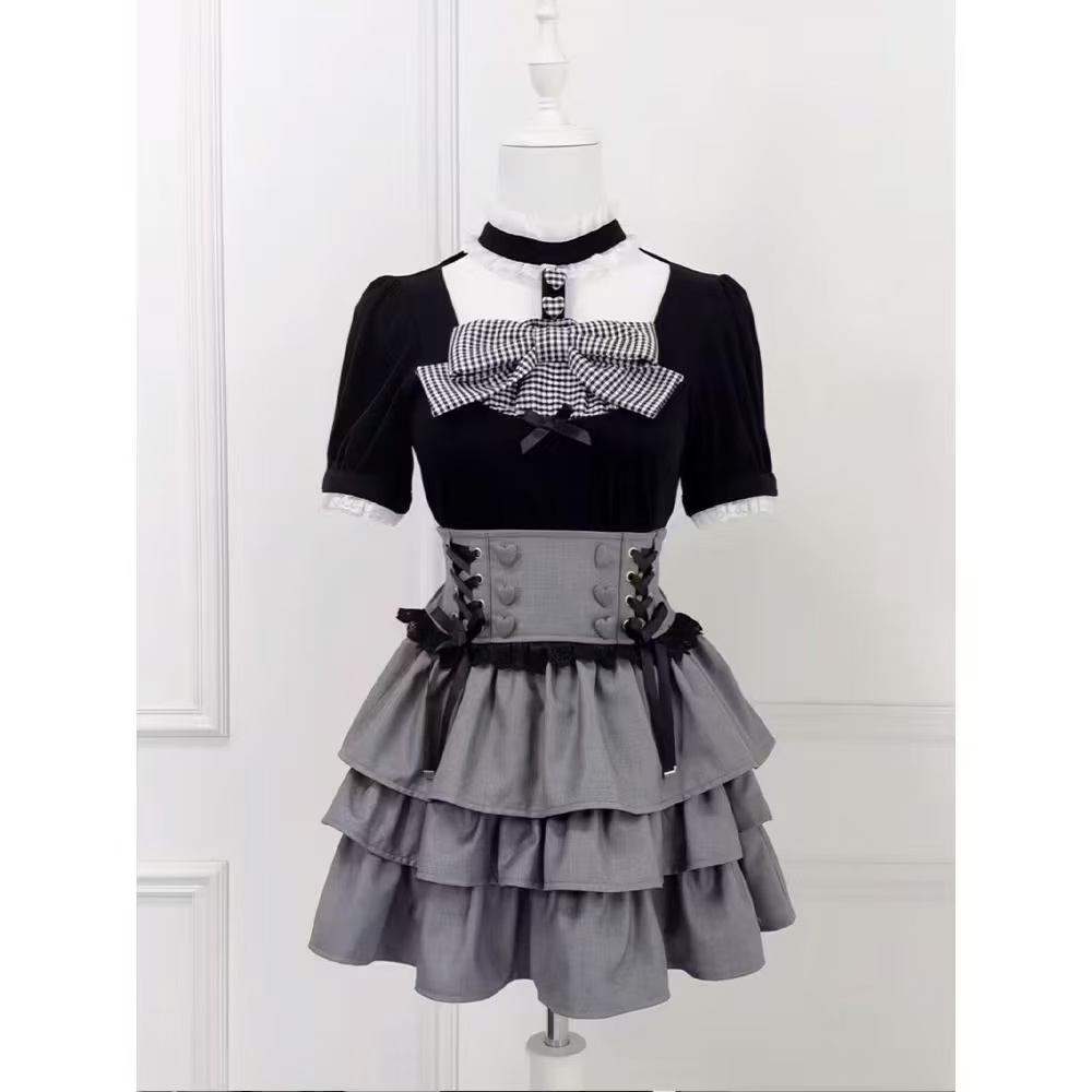 Japanese Lolita Blouse Women K - Women Formal Blouses For Evening Wear ulasan dan harga
