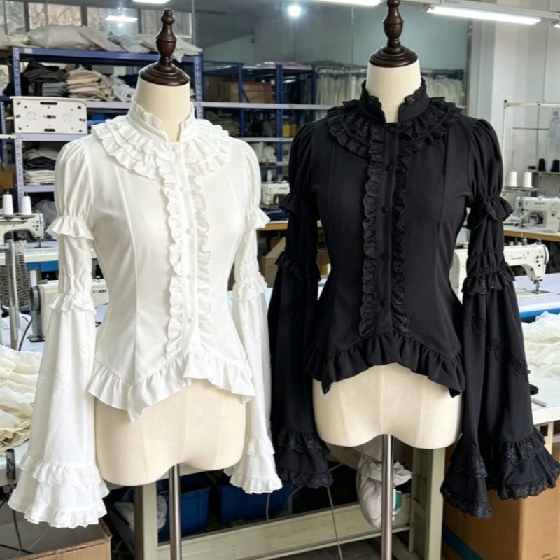 2026 Japanese Kawaii Lolita Bl - Women Formal Blouses For Evening Wear ulasan dan harga